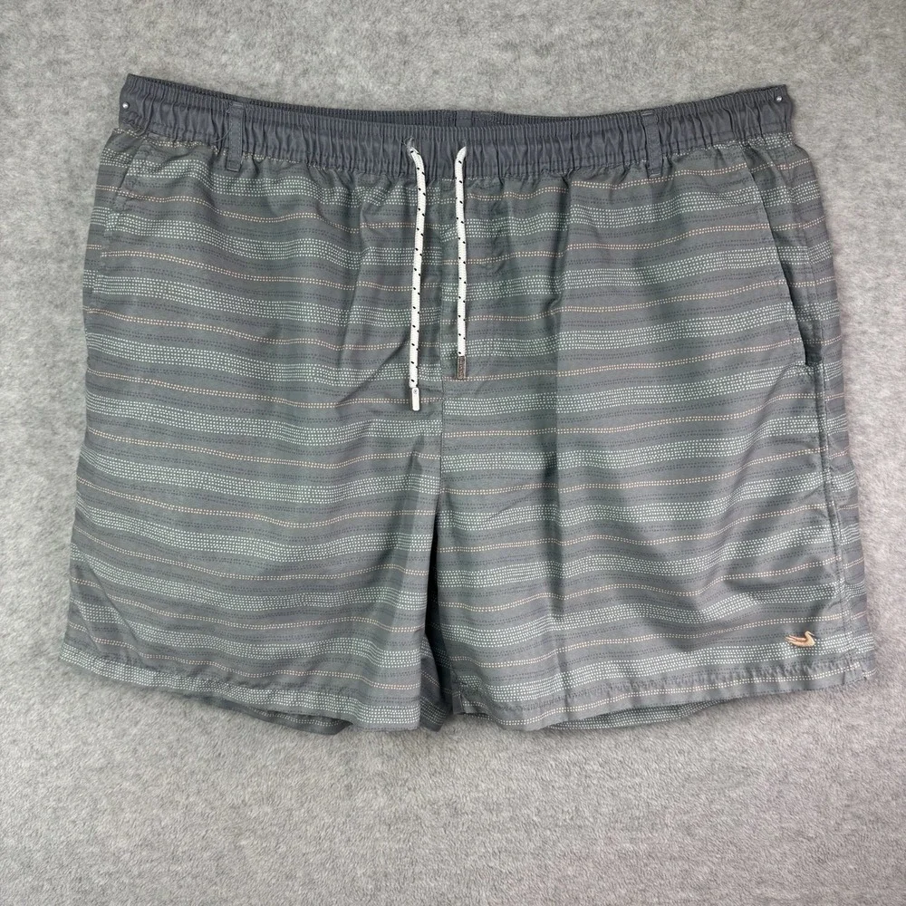 Southern Marsh Swim Trunks Men's 2XL Striped 5.5